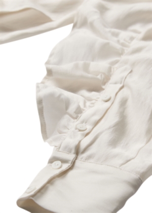 Molly skjorte with frill Jet Stream Copenhagen Muse 